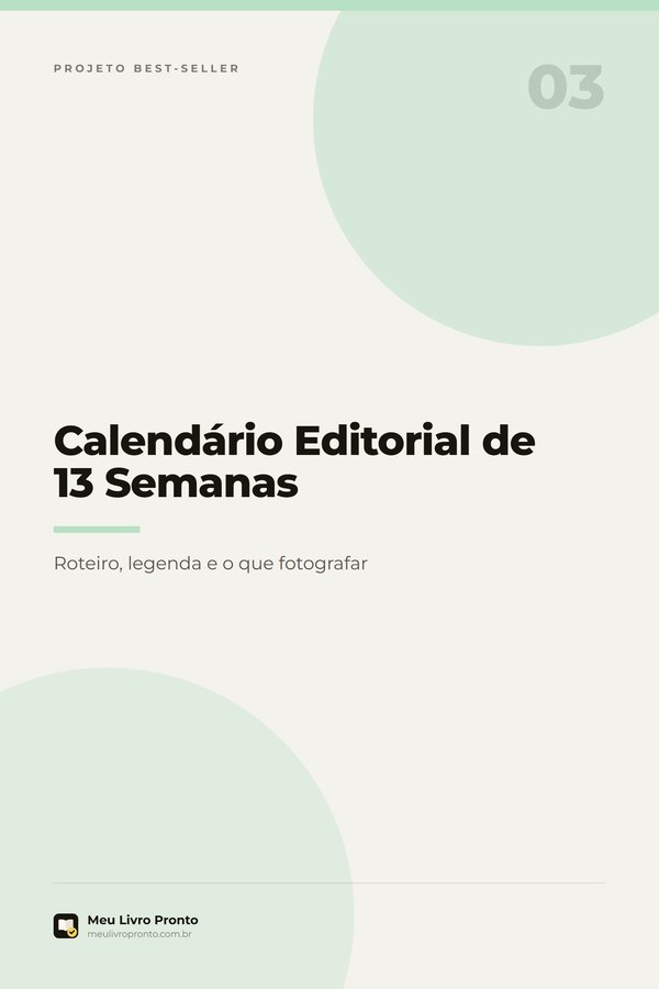 Calendário Editorial de 13 Semanas
